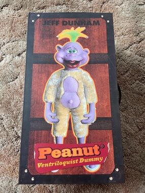 Jeff Dunham Peanut Ventriloquist Dummy, limited edition.